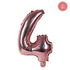 로즈골드 숫자4 호일풍선moo65rXX