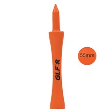 GLFR 스탭 골프티 100%대나무, 100개, 55mm