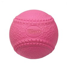 正翰棒壘 BRETT 軟式少年安全球 BB-P7 (兩色) 一打裝（12顆）, 1個, 粉紅色