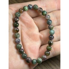 天然碧璽 貓眼 6.8mm 手串