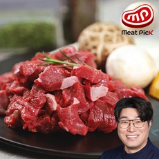 오세득의 미트픽 1++(7) 등급 한우 국거리용 (냉장), 1개, 300g