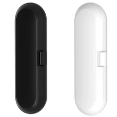 Oral B & Philips Sonicare 전동 칫솔 휴대용 여행 상자 홀더에 적합한 케이스, 04 1BLACK 1WHITE