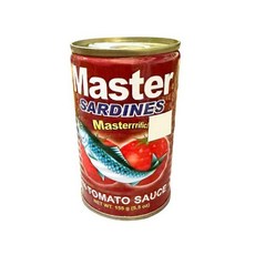 Master 鯖魚罐頭 (番茄醬), 1個