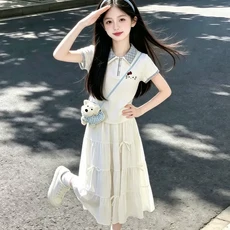 女童夏季連衣裙 公主裙