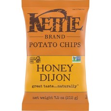 Kettle Brand 포테이토칩 허니 디종, 213g, 4개