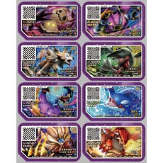Pokemon 最新Gaole 阿爾宙斯/X噴/迷你Q 五星卡片專賣區 正版寶可夢加傲樂長卡夾, 1個, 第一彈5星-炎帝, Multicolor
