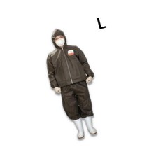 도장복 1회용 L 투피스 실험복 방제복 분진복 제전복 보호복 무진복 페인트작업복 반도체방진복 일회용방진복
