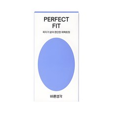 바른생각 퍼펙트핏 콘돔, 12개입, 1개