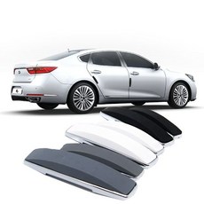 자동차문콕방지 충격완화 도어가드 검정 문콕방지가드 다이나믹 문틈보호 지티 RW75CC23, 은색, 1개