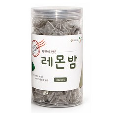 지구마을 삼각티백 허브차 레몬밤 허브티백차, 700mg, 1개, 50개입