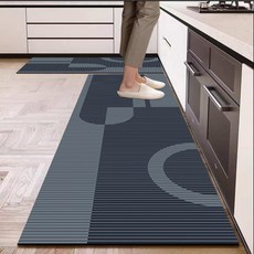 DAMUL 규조토 주방매트 + 발매트 (2종) 부드러운 빨아쓰는 미끄럼방지 매트, DBS-5701