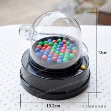 1-49號電動骰子機 含5顆骰子 幸運號碼抽獎機, 1個, 電動搖獎器*1