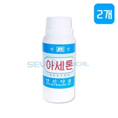 안진약품 아세톤, 100ml, 2개