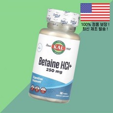 대한항공 베타인 HCl 100정 칼 KAL Betaine 100 Tablets, 1개