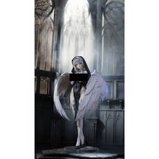 KAWA simao 天使修女 1/6 豪華版 附原畫流沙立牌, 1個