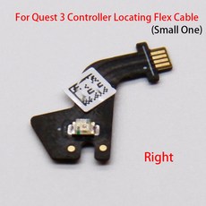 컨트롤러 하우징 쉘 카메라 조이스틱 전원 이어폰 위치 파악 플렉스 케이블 금속 버클 렌즈 OculusQuest 3 VR용, small fex right