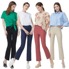 [딜크릿][바이유] 여성 텐션업 밴딩 팬츠 4종택1_MCAW_M