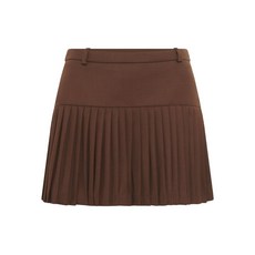 마린세르 플리츠 미니 스커트