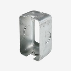 철복스 콘센트 한개용 연결 매입 철박스 54mm, 10개