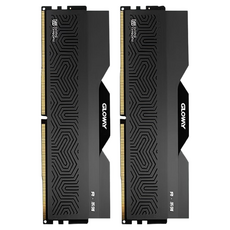 글로웨이 DDR5 데스크탑 히트싱크 램 블랙 C36 16GB GW6000N16G-BD 2개입, 1개