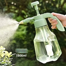 噴水壺澆花家用氣壓式高壓噴霧洗車專用噴霧器消毒液酒精噴霧壺, 淺綠色:如圖所示, 1個