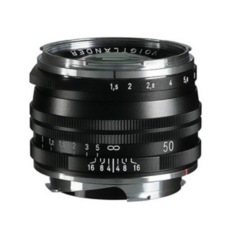 [정품등록이벤트 5만 포인트 3년 보증] 보이그랜더 NOKTON Vintage Line 50mm F1.5 II VM마운트(라이카 M 호환) Black/Multi Coating