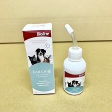 Nicole寵物 德國Bioline清耳液50ml【潔耳液】溶解耳垢、洗耳水、耳螨護理, 1個, Bioline 清耳液（最新效期）原裝盒, 50ml