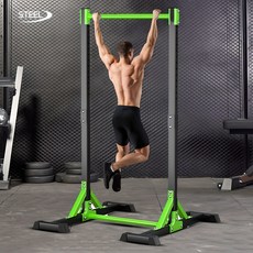 STEEL 가정용 치닝디핑 턱걸이 운동기구 실내 문틀 철봉 풀업바 고급형