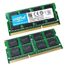 부품 DDR3L DDR4 8GB 4GB 16GB 노트북 Ram PC3 1066 1333 1600 PC4 2133 2400 2666 mhz DDR3 204pin Sodimm Ddr4, DDR3L 2X8GB 1600MHz, 2개