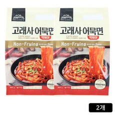 고래사어묵바 부산 고래사 어묵면 떡볶이 362g, 2개