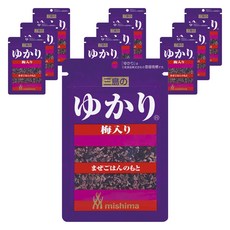 미시마 유카리 매실 일본 후리가케 주먹밥 18g x 10개입, 10개