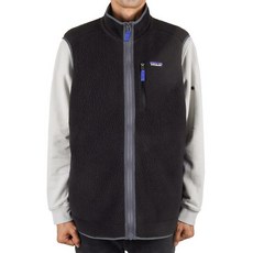 [백화점 정품] 파타고니아 남성 레트로 파일 베스트 블랙포지그레이 22821 BFO