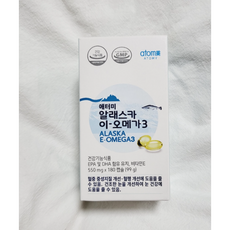 애터미 알래스카 이 오메가3, 180정, 1개