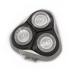 필립스 호환 면도기 3000 시리즈 S3102S3202S3203S3208 교체용 헤드 블레이드, 전체세트(실버커피