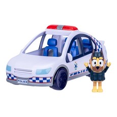 Bluey Police Car Toy Vehicle from The Special Episode Sign. Includes Toy with Flashing Lights & S, Bluey Police Car Toy, Vehicle