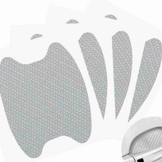 차량 손잡이 보호 커버 필름 스티커 실버 차량악세사리