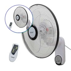 쌍문상회 16형 선풍기 리모컨선풍기 벽선풍기 벽걸이선풍기 벽걸이형 유니맥스8343 리모컨 대형선풍기 대형 40872EA, 본상품