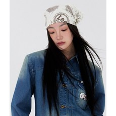 매장정품 LEE 패턴 반다나 아이보리 LE2601TC10IV 275911