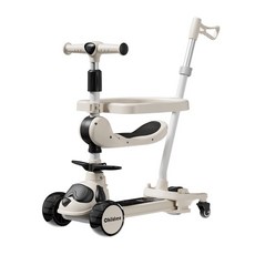 스타일닥터 2in1 킥보드 클래식 접이식킥보드 유아킥보드 수동 두발킥보드, (퍼터+가드), 블랙, 1개