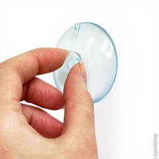 일상발견 큐방 유리흡착기 소형큐방 흡착고무 투명큐방, 40(4개입)