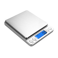 【ATake】3KG電子秤 (非供交易使用) 烘培秤 料理秤 測量秤 體重管理秤, 不鏽鋼, 不鏽鋼, AL0023-1, 3kg