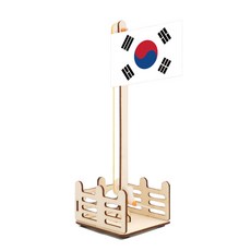 빅드림(티처스) STEAM 과학교구 조립 장난감 DIY 실험키트 과학실험키트, 89-태극기 국기게양대 만들기 E-51A, 89-태극기 국기게양대 만들기 E-51A