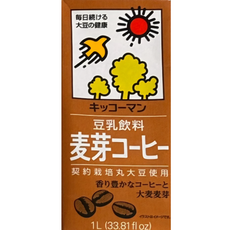 기꼬만 두유 커피맛, 1L, 8개