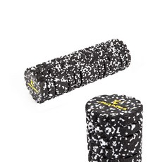 단단한 미니 EPP 마사지 폼롤러 30cm 직경10cm 전신 스트레칭, 1개, 블랙