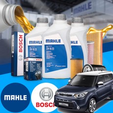 쏘울(올뉴)(14~) 1.6d 디젤 킥스 D1 5W30 엔진오일필터세트 미션오일 20L, 1개