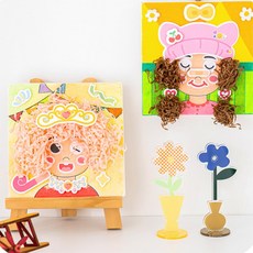 유아 어린이 초등저학년 단체수업키트 행사용 복주머니 크로스백 집콕놀이, 복