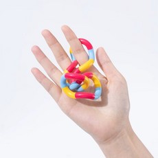 Tangle官方正版 扭扭樂寶石Gems 解壓神器 ADHD專注力訓練手指玩具繩, 【國創高配-正版Uniloop】泡泡糖, 1個