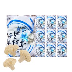 냉동 칼리 플라워 1kgx10 하얀 콜리 꽃양배추 대용량 업소용 라이스볶음밥 샐러드 파스타