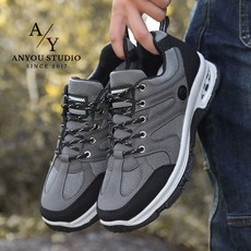ANYOU 등산화 남성 트레킹화 운동화 미끄럼방지 등산화