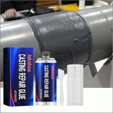 방화 방수 발포 주조 접착제 세트 초강력 금속 접착제 산업용 내구성 내식성 건설 야외 밀폐용, [2+2]85g*4